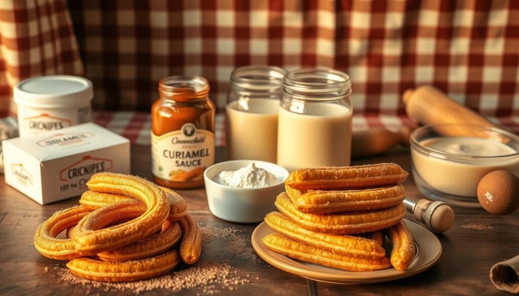 Churro Cheesecake ingredients