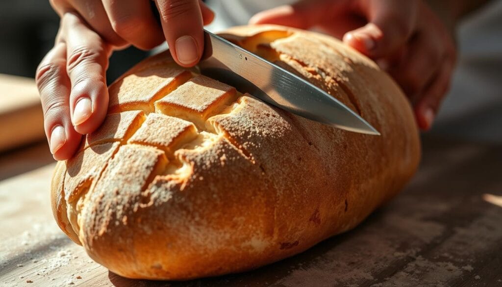 Cuban Bread Scoring Technique