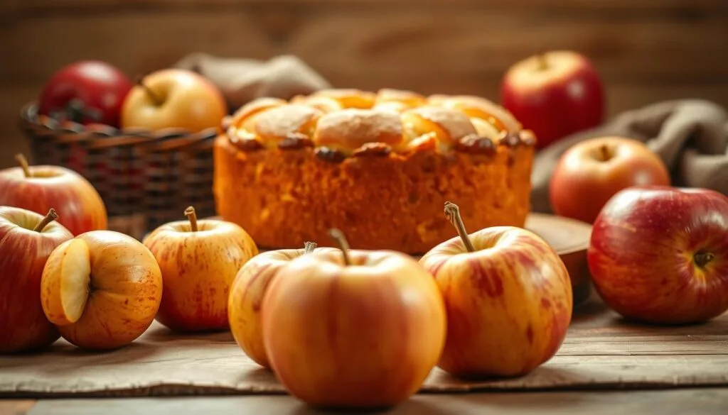 Fresh Apple Cake Apple Selection