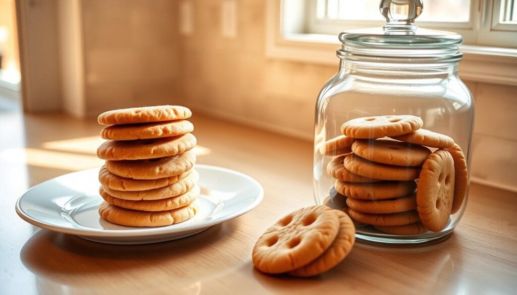 Gluten-free sugar cookies storage