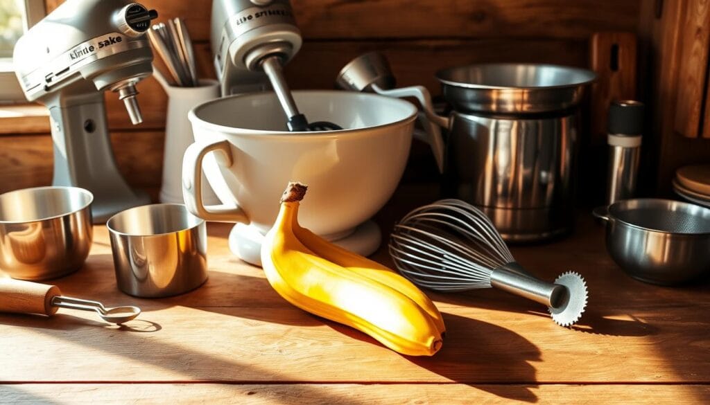 Kitchen Tools for Banana Bread Recipe