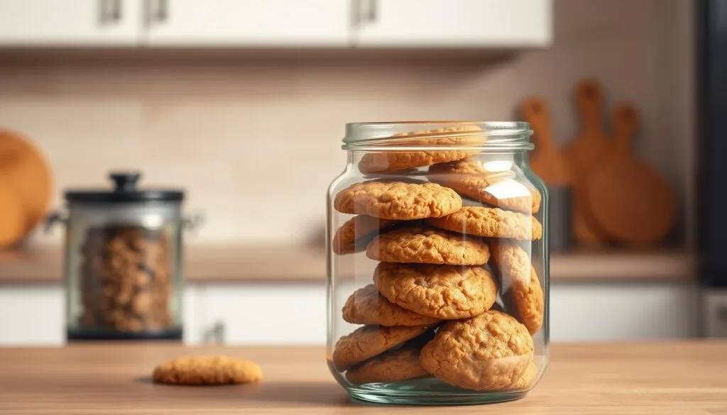 Vanishing Oatmeal Cookies Storage