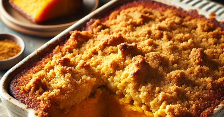 pumpkin dump cake