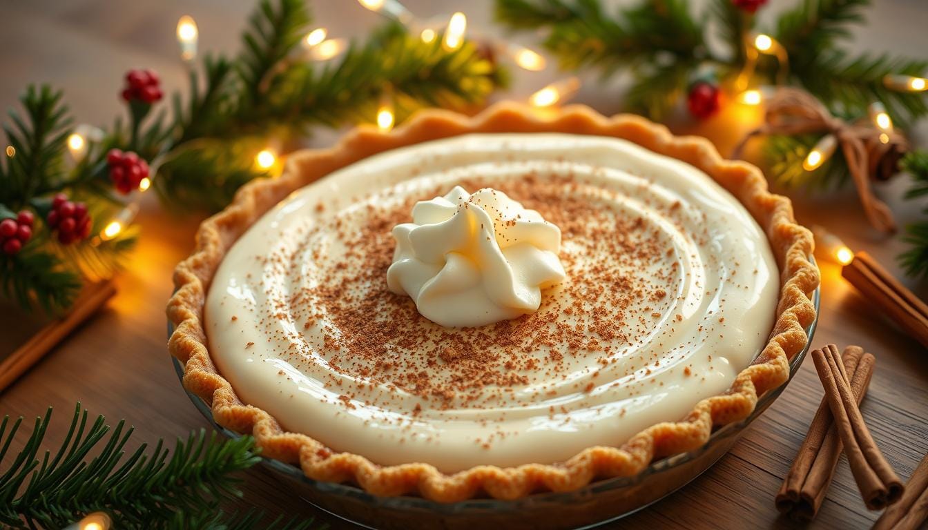 eggnog pie