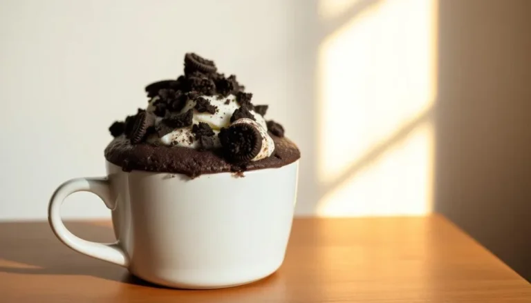 how to make oreo mug cake