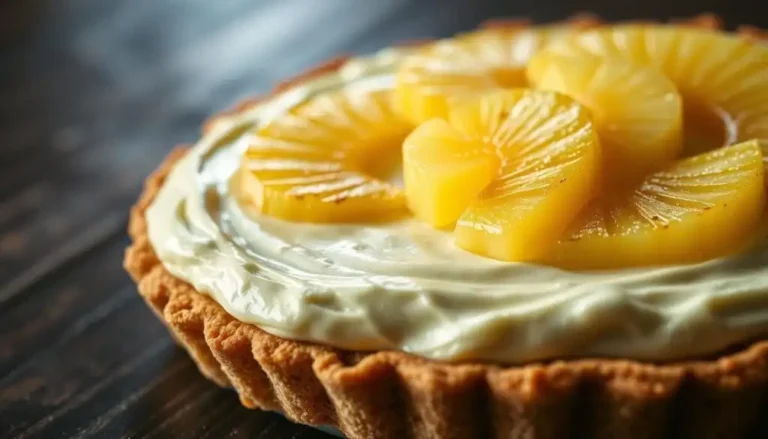 Pineapple Cream Cheese Pie Recipe