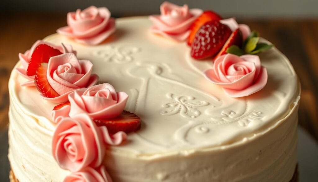 Strawberry Cheesecake Cake Decorating Techniques